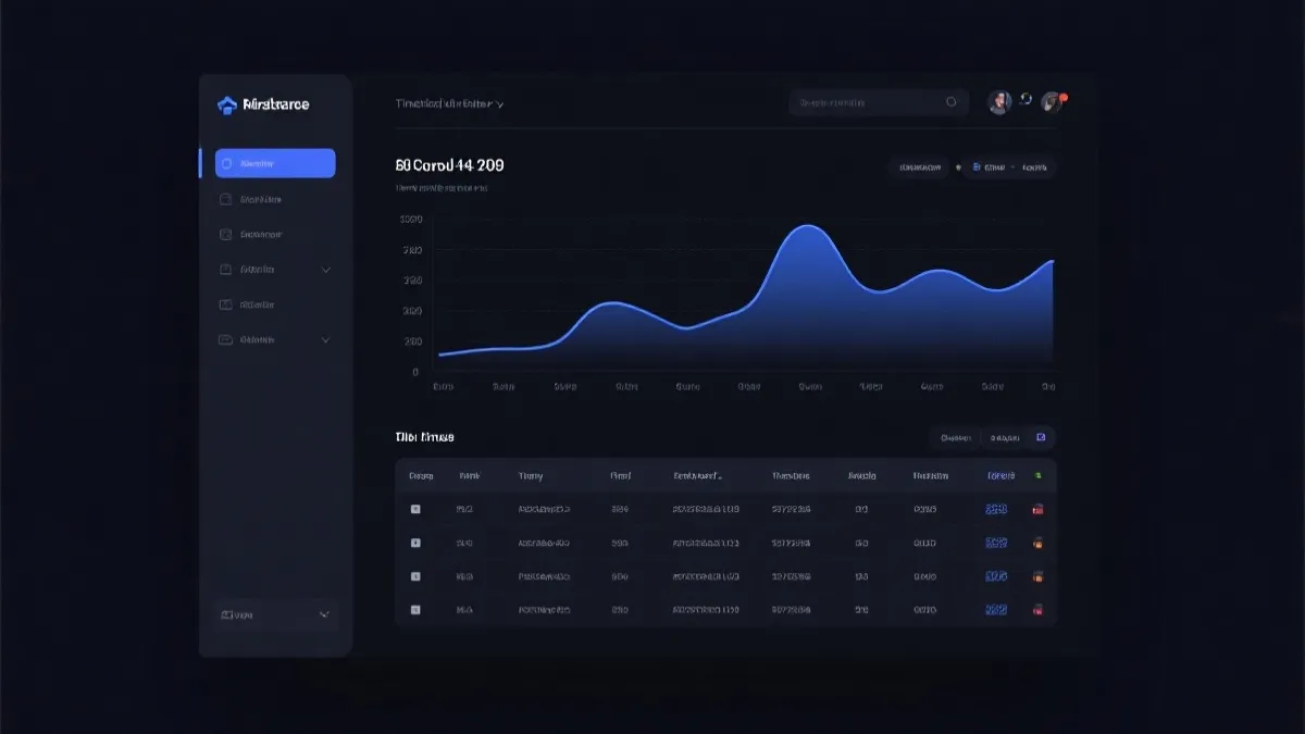 时间序列与列表界面占位图